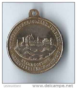 Médaille /Louis II De Baviére/700 Ans Jubilé Stammschloss/ 1880                D450 - Germania