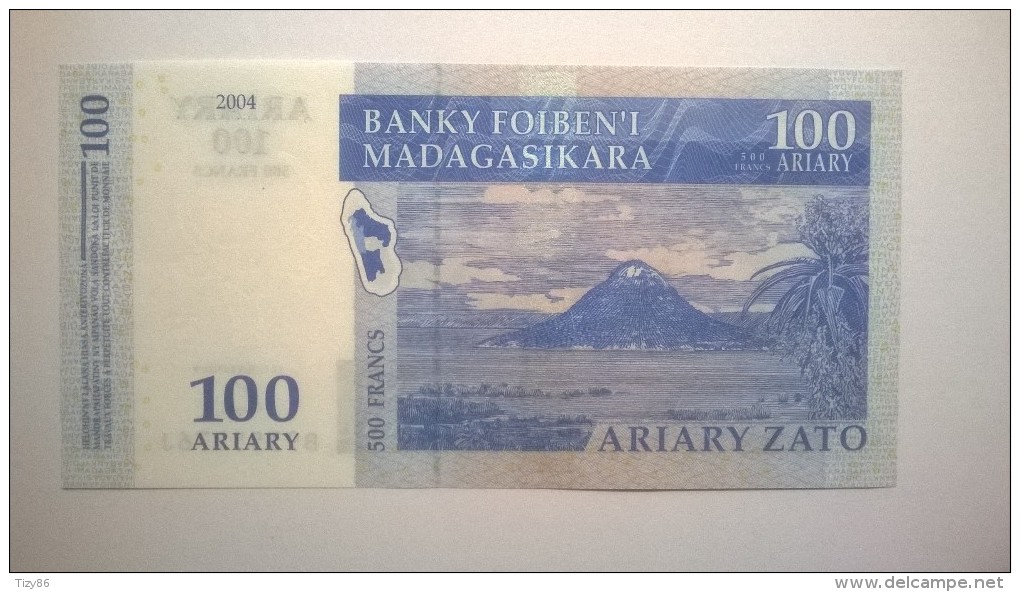 100 ARIARY ZATO 500 Francs - Madagascar