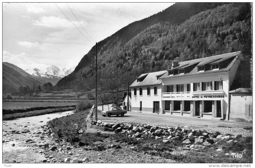 BORDERES-LOURON HOTEL DU PEYRESOURDE MARSALLE LOUIS PROPRIETAIRE - Borderes Louron