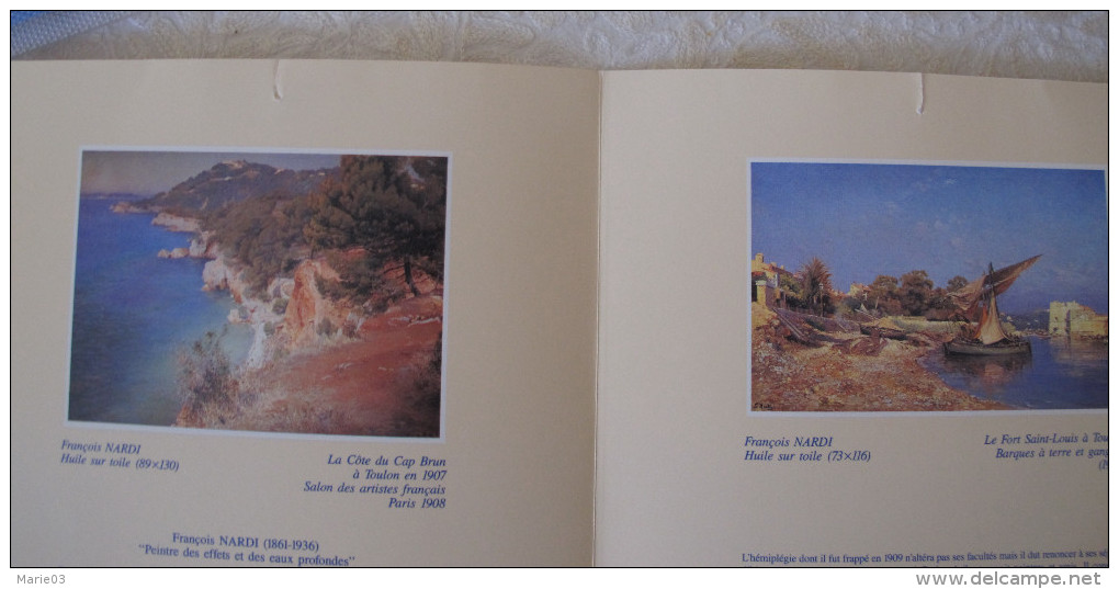 Document Croix Rouge Pour L'émission Du Timbre Sur Le Peintre NARDI  - 30 Novembre - 1er Décembre 1991 - Lettres & Documents