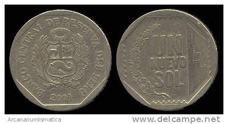 PERU  1 NUEVO SOL 2.007 2007 SC UNC KM#308.4    DL-7218 - Peru