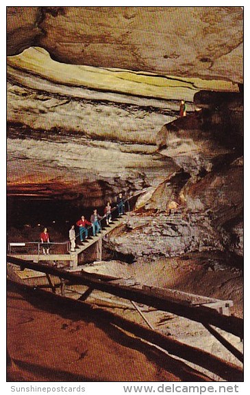 Saltpetre Vats And Booths Amphitheatre In Mammoth Cave Mammoth Cave National Park Kentucky - Mammoth Cave