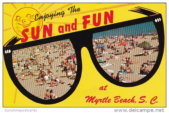 Enjoying The Sun And Fun At Myrtle Beach South Carolina 1962 - Myrtle Beach