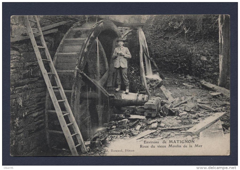 Environs De Matignon Roue Du Vieux Moulin De La Mer - Autres & Non Classés