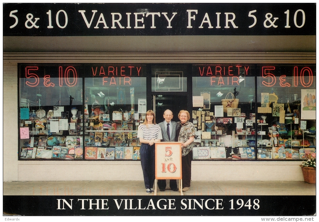 Variety Fair 5 And 10 Store, Houston, Texas, United States US Postcard Used Posted To UK 1998 Stamp - Houston