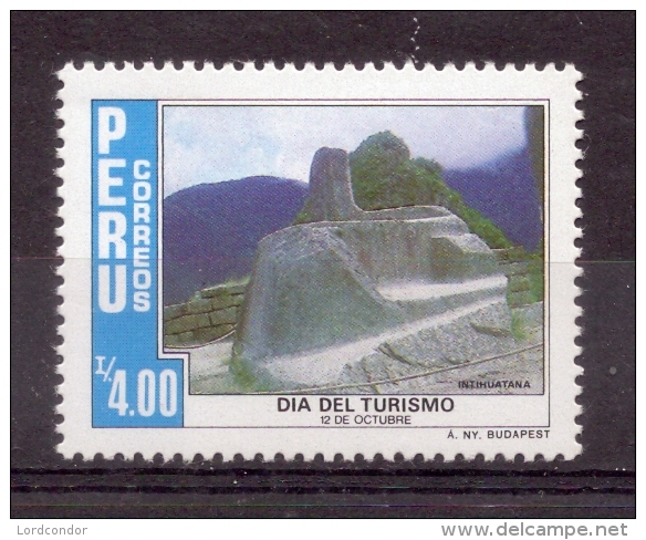 PERU - 1986 - Tourism Day, Intihuatana - Sc 891A - VF MNH - Peru