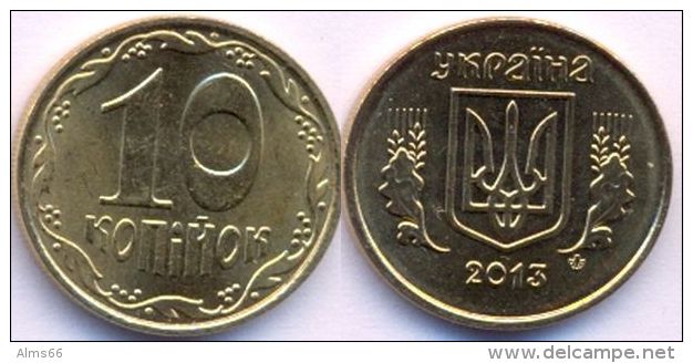 Ukraine 10 Kopeeks 2013 UNC - Ucrania