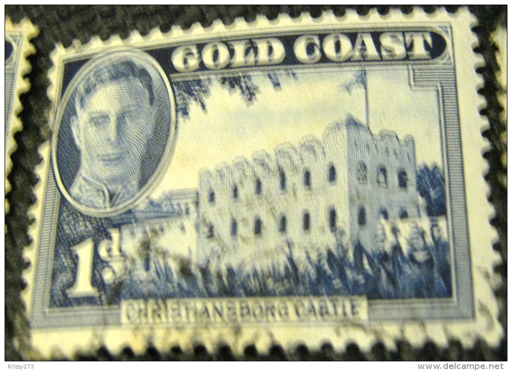 Gold Coast 1948 Christianborg Castle Accra 1d - Used - Costa De Oro (...-1957)