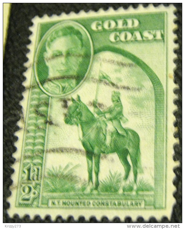 Gold Coast 1948 NT Mounted Constabulary 0.5d - Used - Costa De Oro (...-1957)