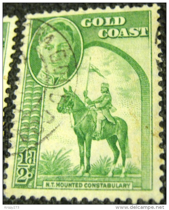 Gold Coast 1948 NT Mounted Constabulary 0.5d - Used - Costa De Oro (...-1957)