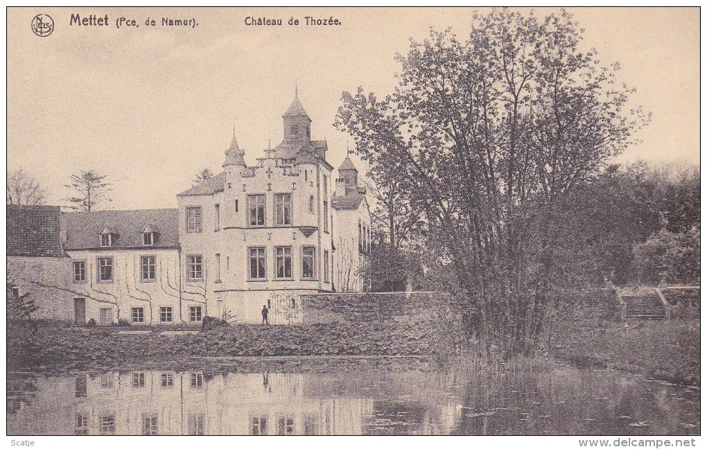 Mettet   Château De Thozée - Mettet