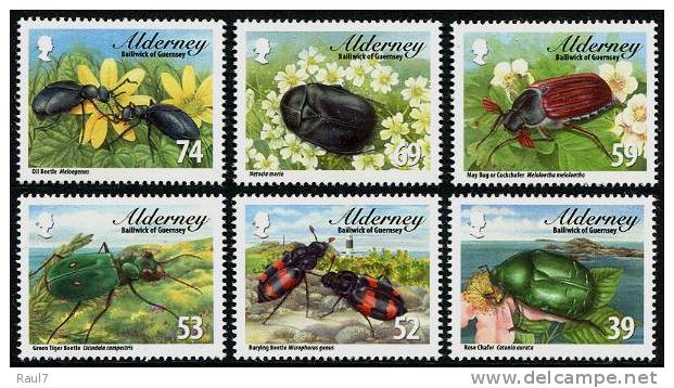 ALDERNEY 2013 - Faune, Insectes - 6v Neufs // Mnh - Alderney