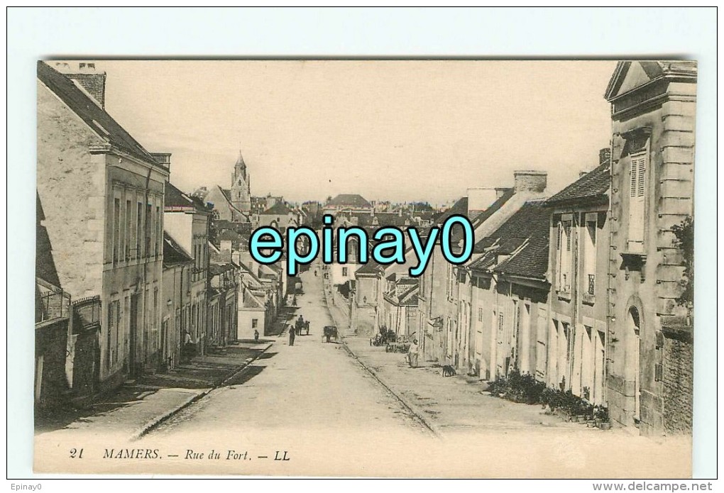 B - 72 - MAMERS - Rue Du Fort - édition LL - Mamers