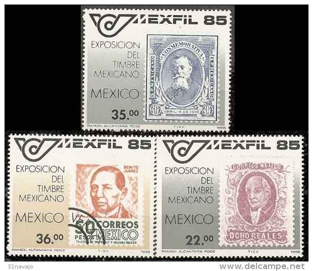 MEXIQUE - Exposition Philatélique Mexphil 85 - Mexico