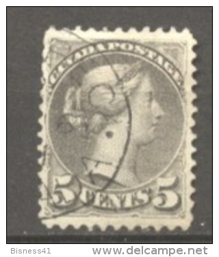 Canada N° 31 Oblitéré  Cote 3 €  Au Quart De Cote - Used Stamps