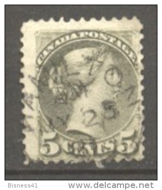 Canada N° 31a Oblitéré  Cote 20 €  Au Quart De Cote - Used Stamps