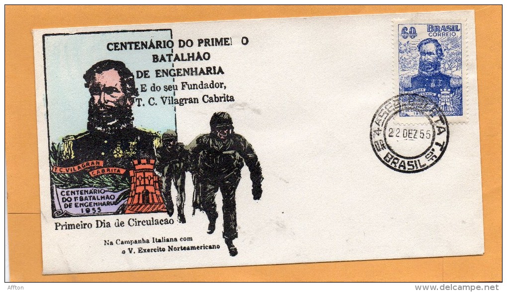 Brazil 1955 FDC - FDC