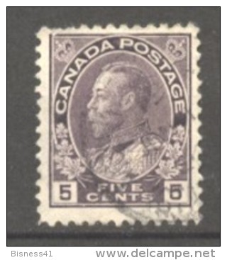 Canada N° 113 Oblitéré  Cote 1 €  Au Quart De Cote - Used Stamps