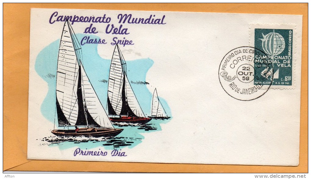 Brazil 1959 FDC - FDC