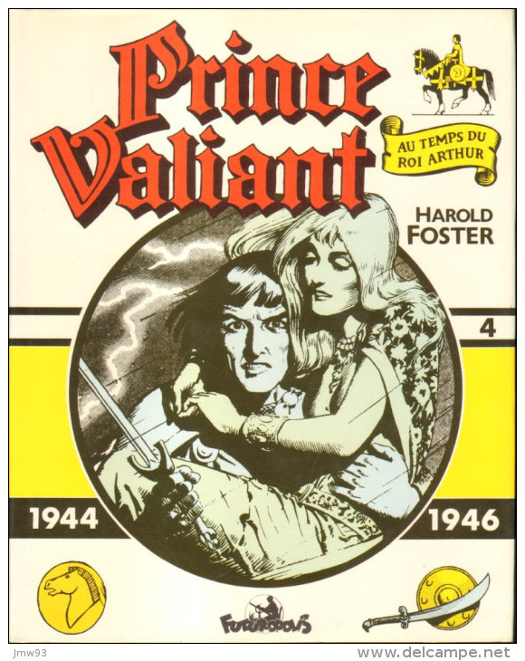 Prince Valiant Tome 4 (1944-1946) - Harold Foster - Futuropolis - Prince Valiant