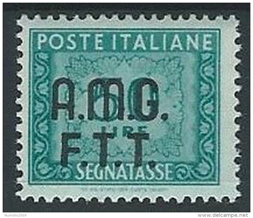 1947-49 TRIESTE A SEGNATASSE 50 LIRE MH * - ED087-3 - Strafport