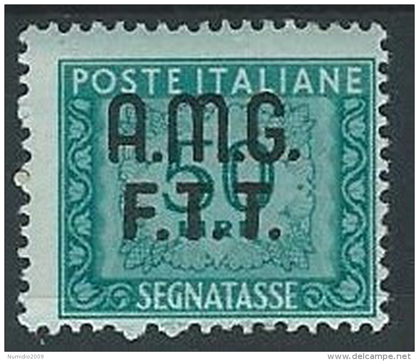 1947-49 TRIESTE A SEGNATASSE 50 LIRE MH * - ED087-4 - Taxe
