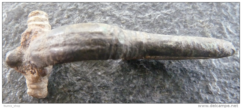 #NSA3 - Römische Bügelfibel - Roman Fibula - Kinder Fibula - Bronzes