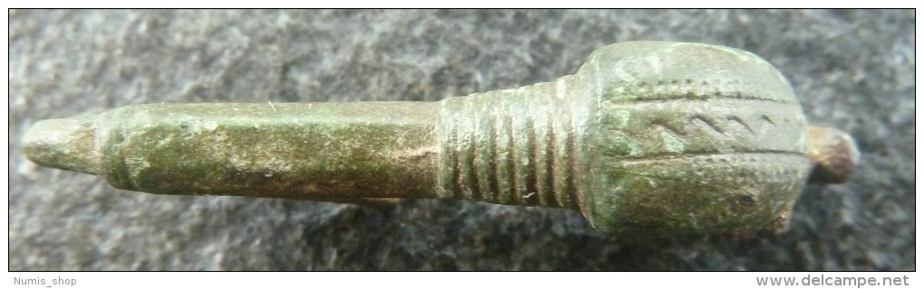 #NSA4 - Römische Bügelfibel - Roman Fibula - Kinder Fibula - Bronzes