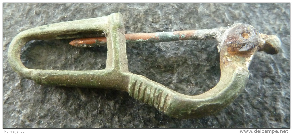 #NSA4 - Römische Bügelfibel - Roman Fibula - Kinder Fibula - Bronzen