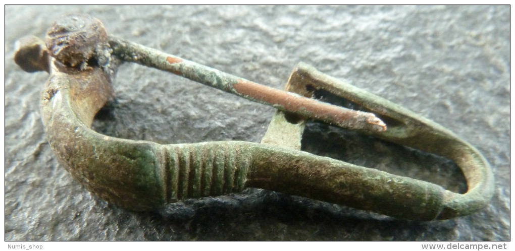 #NSA4 - Römische Bügelfibel - Roman Fibula - Kinder Fibula - Bronzes