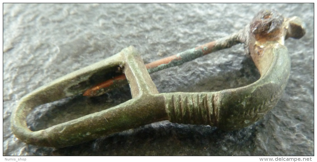 #NSA4 - Römische Bügelfibel - Roman Fibula - Kinder Fibula - Bronzes