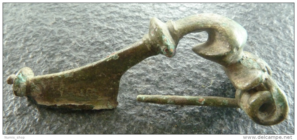 #NSA10 - Römische Bügelfibel - Roman Fibula -Fibula - Form!! - Bronzes