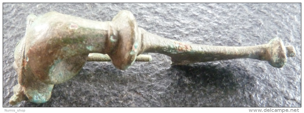 #NSA10 - Römische Bügelfibel - Roman Fibula -Fibula - Form!! - Bronzes