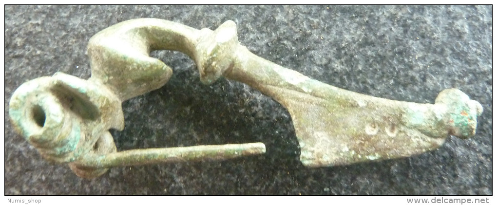 #NSA10 - Römische Bügelfibel - Roman Fibula -Fibula - Form!! - Bronzes