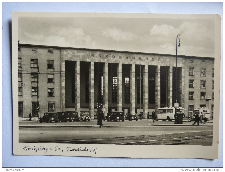 (4/4/83) AK "Königsberg I. Pr." Nordbahnhof Um 1936 - Ostpreussen