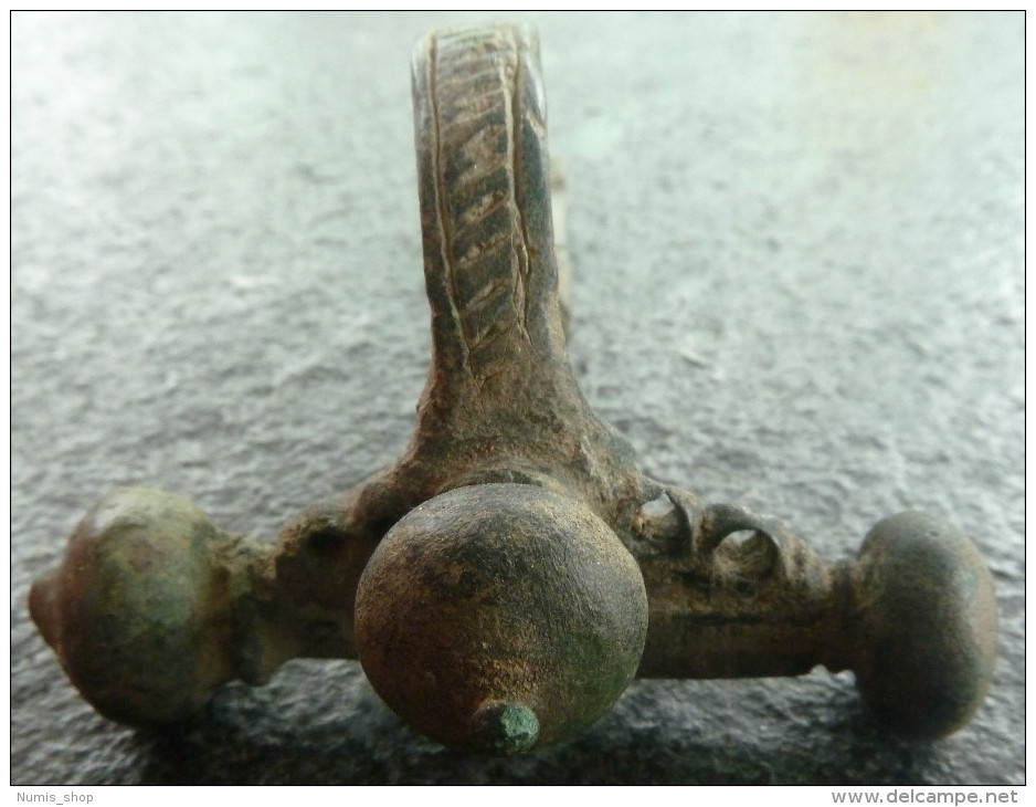 #NSA15 - Römische Bügelfibel - Roman Fibula - Legionärs Fibula!! Intakt!