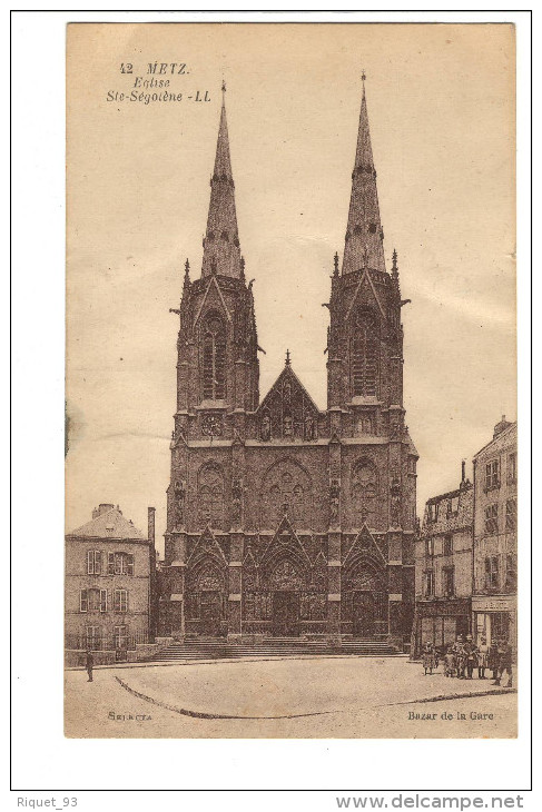 42 - METZ. Eglise Ste-Ségolène - LL - Metz