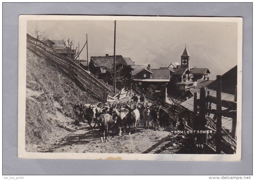 GR TSCHIERTSCHEN Foto 1925.VIII.18 Nach Bern - Tschiertschen