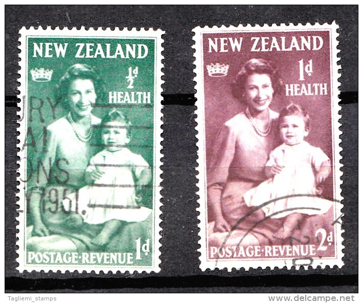 New Zealand, 1950, Health, SG 701 - 702, Used - Used Stamps