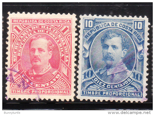 Costa Rica 1884-88 Postal Fiscal Stamp Used - Costa Rica