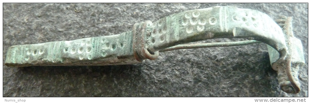 #NSA18 - Römische Bügelfibel - Roman Fibula -Fibula - Bronzes