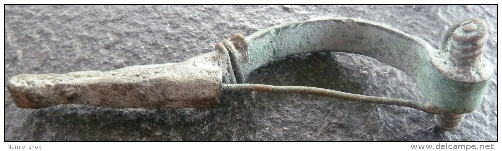 #NSA18 - Römische Bügelfibel - Roman Fibula -Fibula - Bronzes