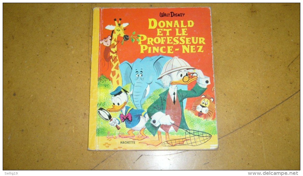 Donald Et Le Professeur Pince-Nez - Disney