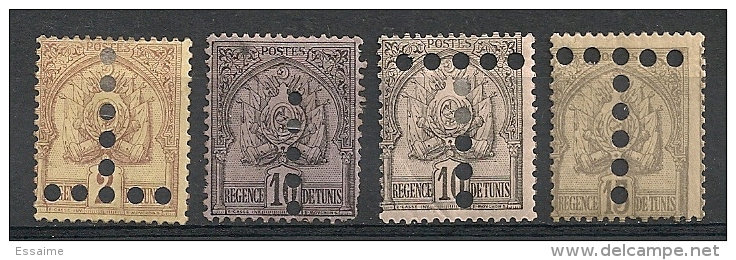 Tunisie. Taxe 1888-1899.  N° 10,12,24. Neuf * - Timbres-taxe