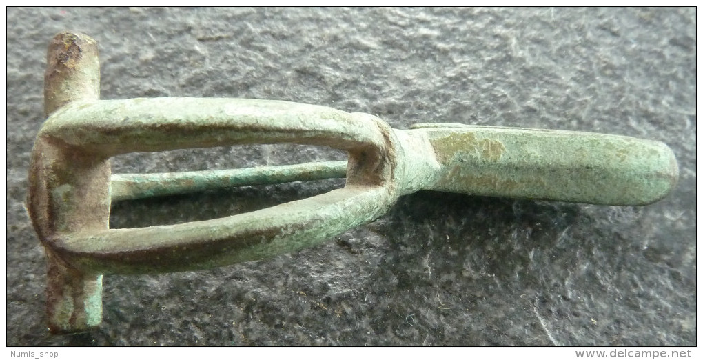 #NSA19 - Römische Bügelfibel - Roman Fibula -Fibula - Form!! - Bronzes