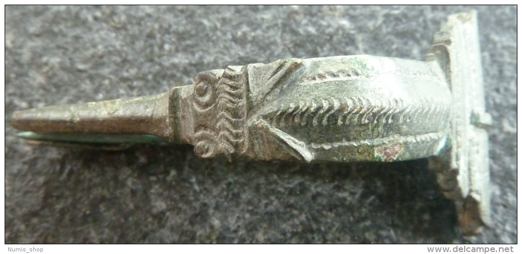 #NSA20 - Römische Bügelfibel - Roman Fibula -Fibula - Form!! - Bronzi