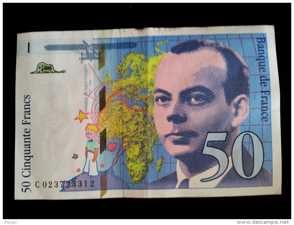 Billet 50 Francs "St Exupery"  -1994 .C.023 - 50 F 1992-1999 ''St Exupéry''