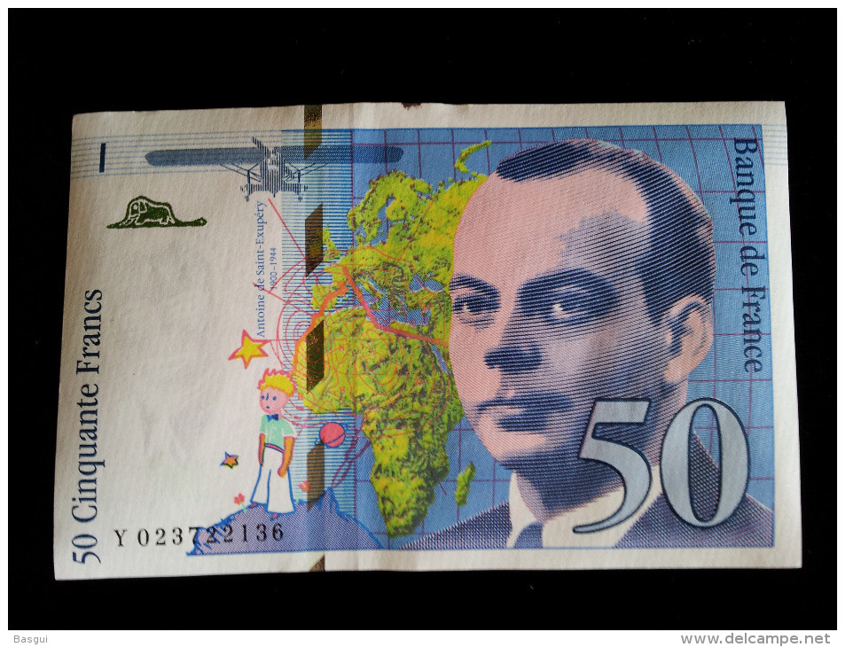 Billet 50 Francs "St Exupery"  -1994 .Y.023 - 50 F 1992-1999 ''St Exupéry''