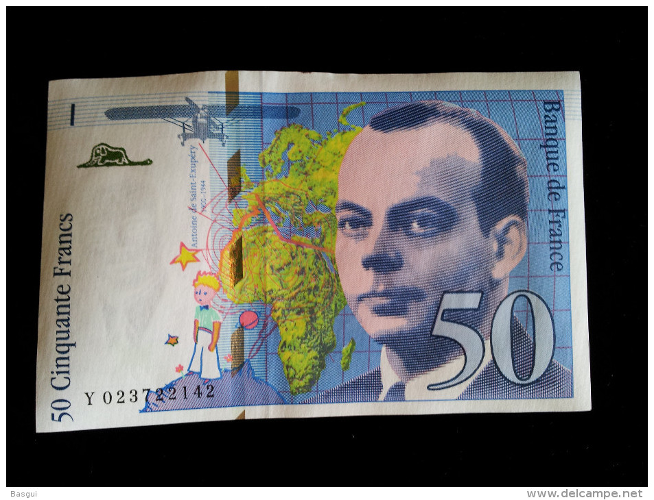 Billet 50 Francs "St Exupery"  -1994 .Y.023 - 50 F 1992-1999 ''St Exupéry''