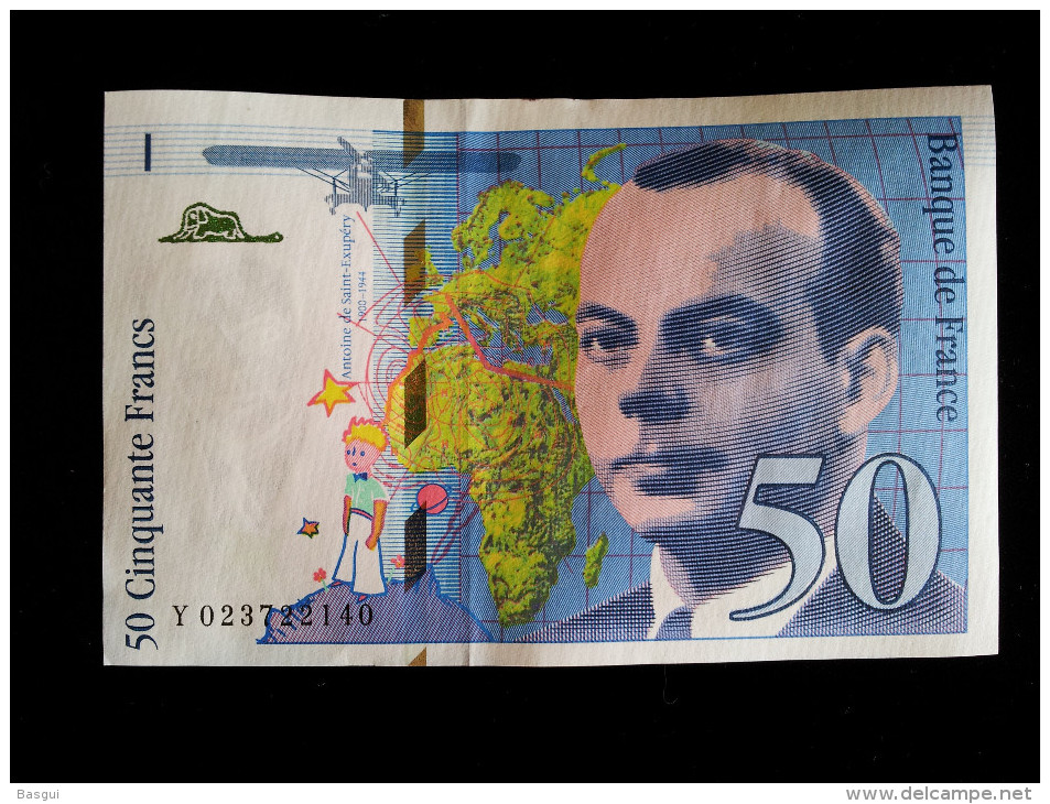 Billet 50 Francs "St Exupery"  -1994 .Y.023 - 50 F 1992-1999 ''St Exupéry''